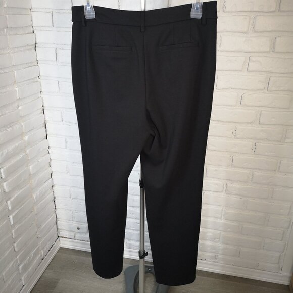 Simply Vera Vera Wang Ladies Size 12 Black Straight Leg Dress Pants - Picture 2 of 11